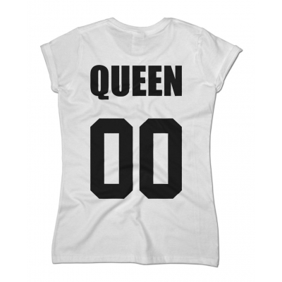 Koszulka damska Queen z numerem na plecach